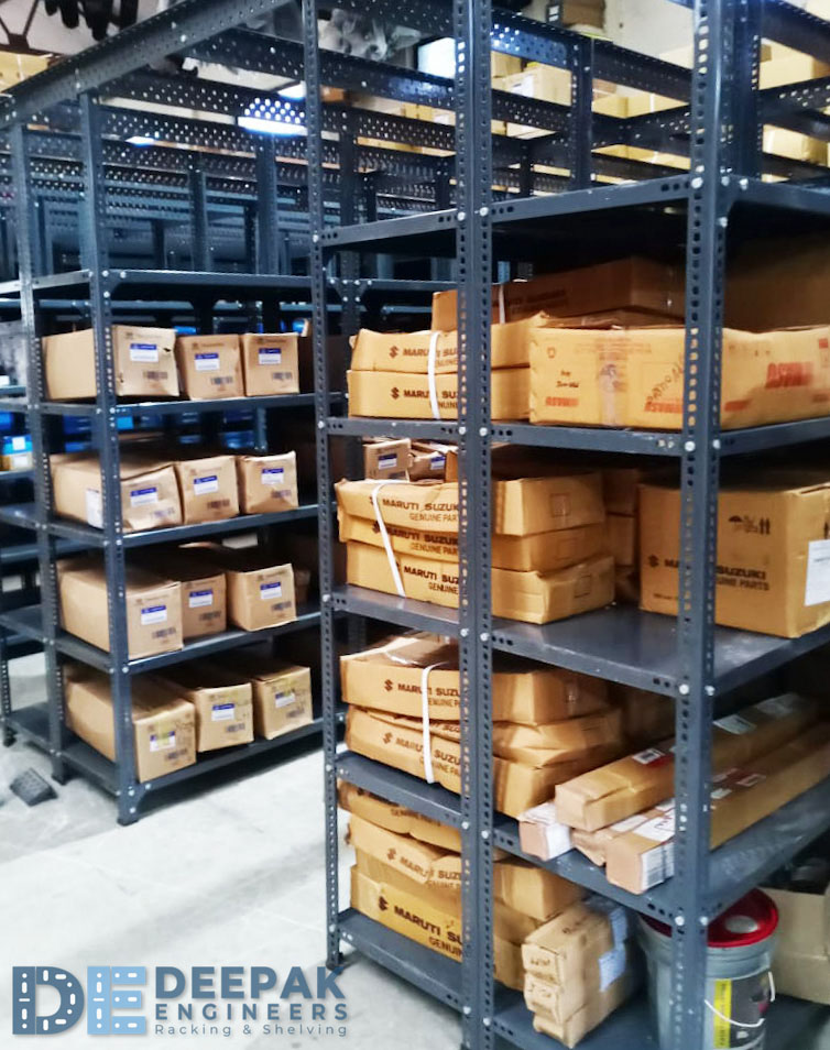 Slotted angle racks